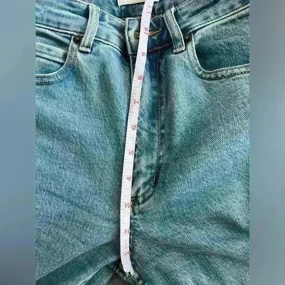 Kookai Women’s Mid Indigo  High Waist Cotton Jeans Denim 36 - Picture 12 of 14